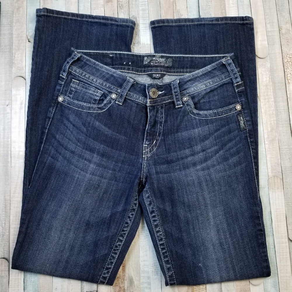 Silver Suki Bootcut Jeans - Picture 2 of 12